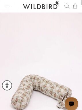 ISO WILDBIRD PREGNANCY PILLOW COVER